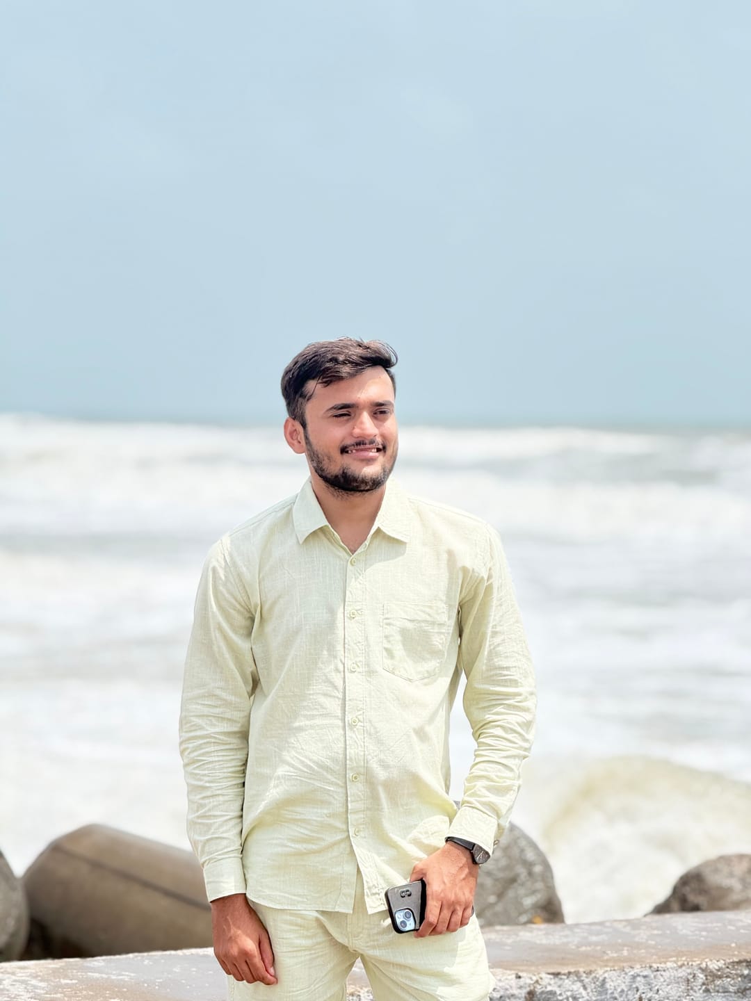 Customer photo review of Pure Cotton Linen Cord Set - Ivory