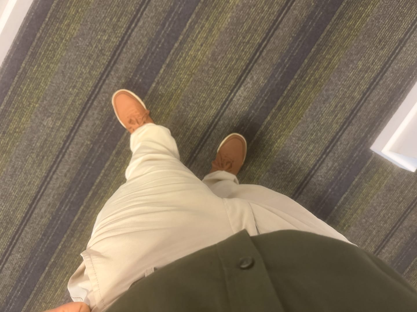Customer photo review of Sand Slim Fit Chino