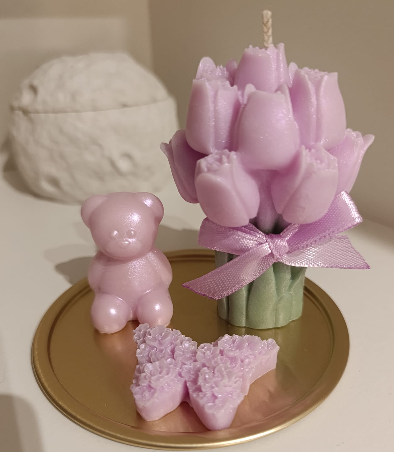 Customer photo review of Cera de Soja para velas en Molde, Pilar y Wax-melts (APF)