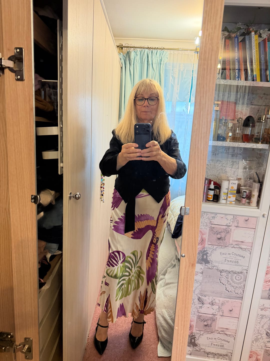 Customer photo review of Ballet Wrap Blouse
