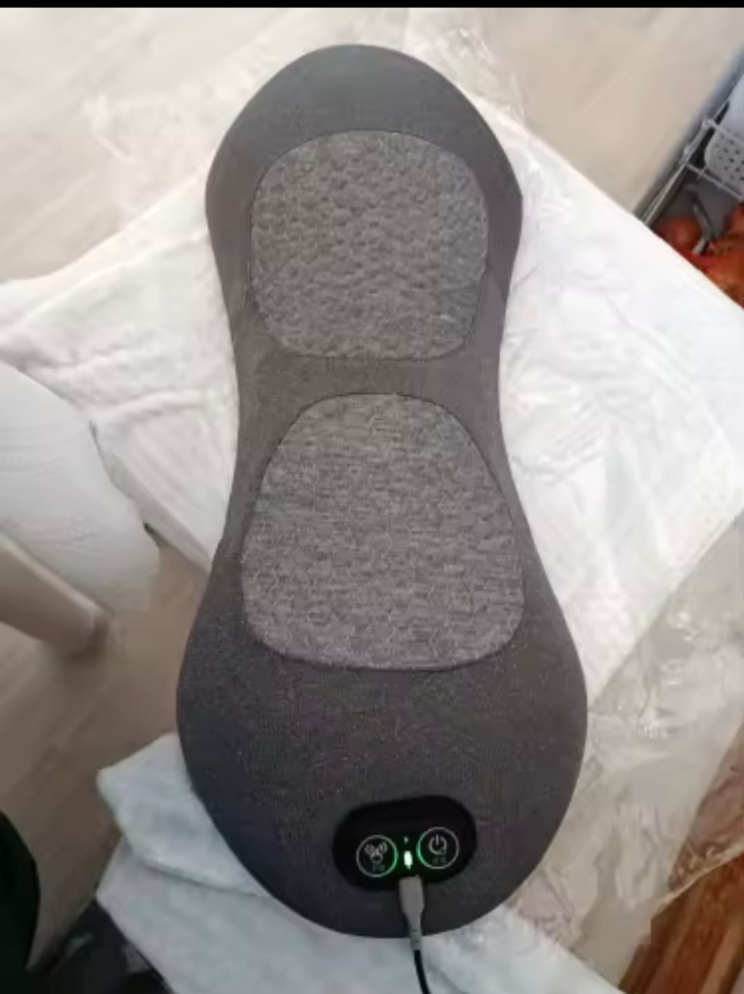 Customer photo review of RyggRo- 3-i-1 massagekudde med värme