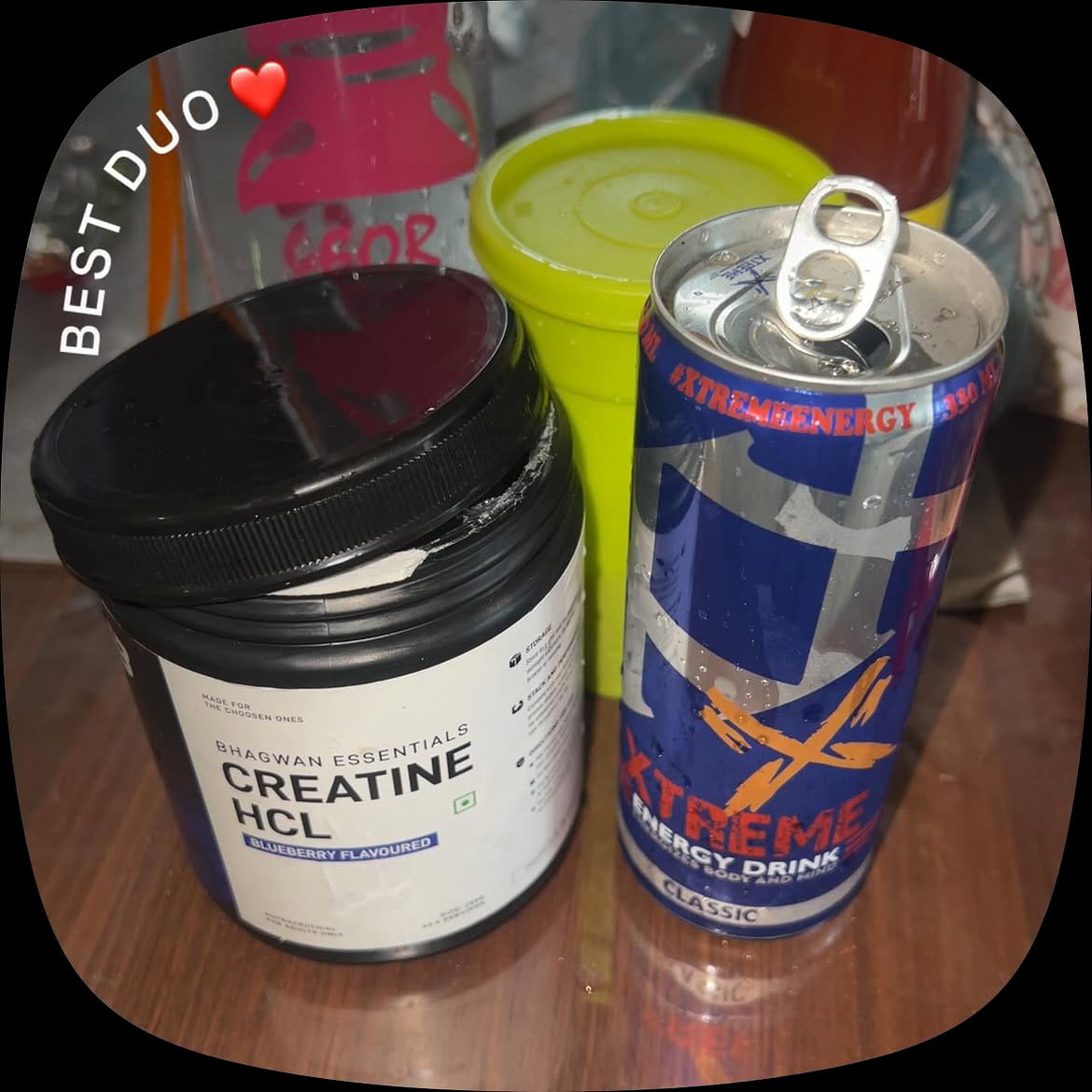 Customer photo review of Creatine HCL + Electrolytes   | 100% Pure