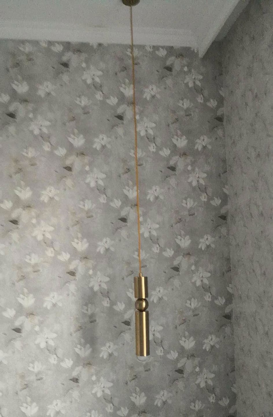 Customer photo review of Pendant Light, Geometric Cylinder Cluster, E27, Black, Chrome or Gold