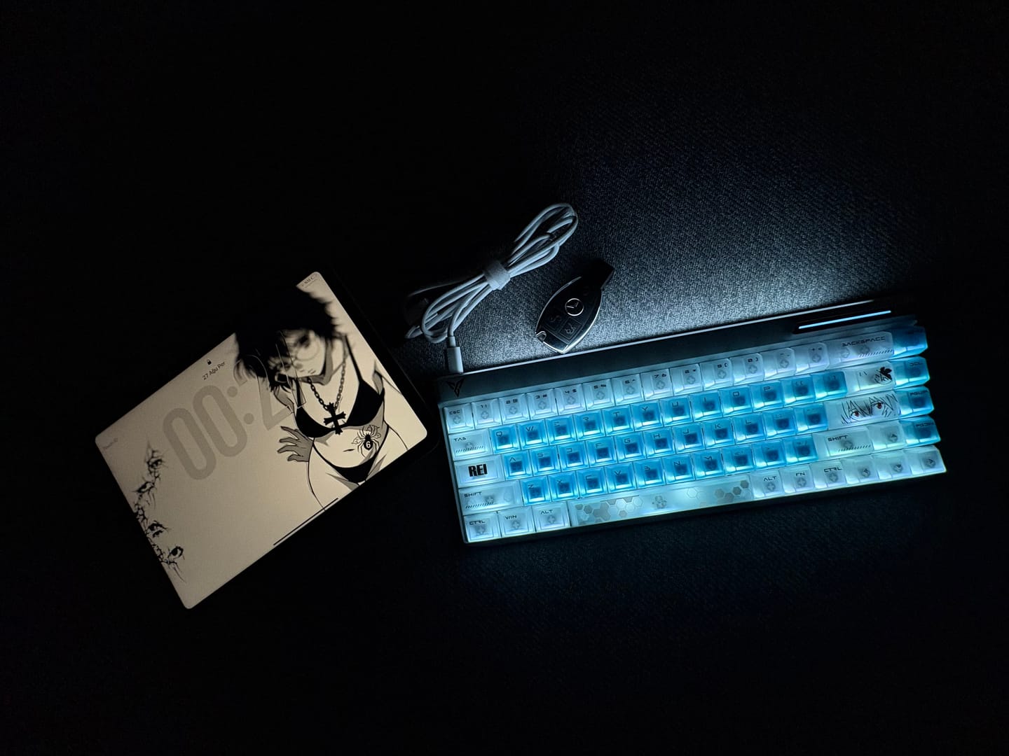 Customer photo review of FLYDIGI FS68 Klavye (Manyetik Switch / HE)
