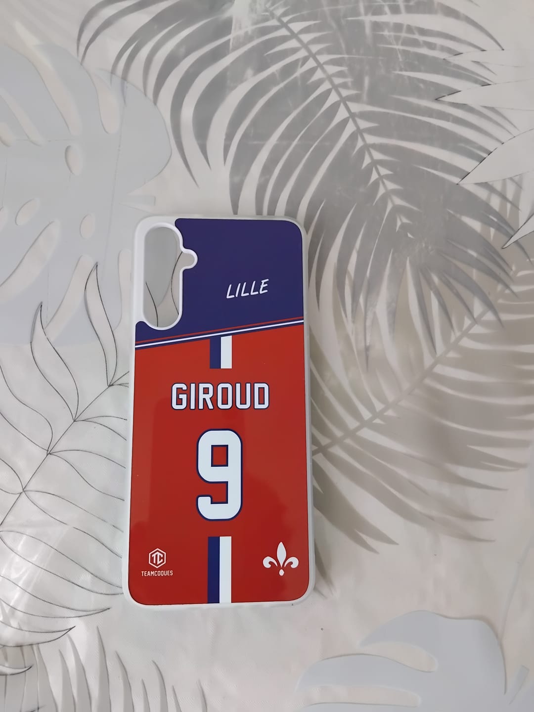 Customer photo review of Coque foot LILLE LOSC personnalisable - TEAMCOQUES