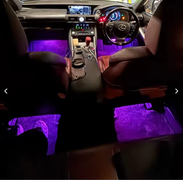 Customer photo review of Kit Pro Iluminación Ambiental LED RGB