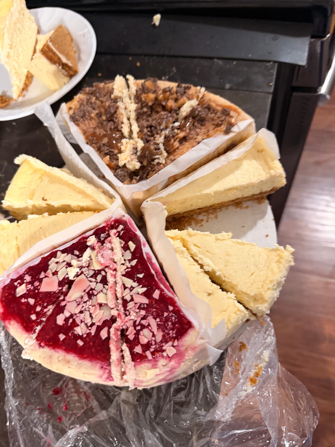 Customer photo review of OG Cheesecake Sampler