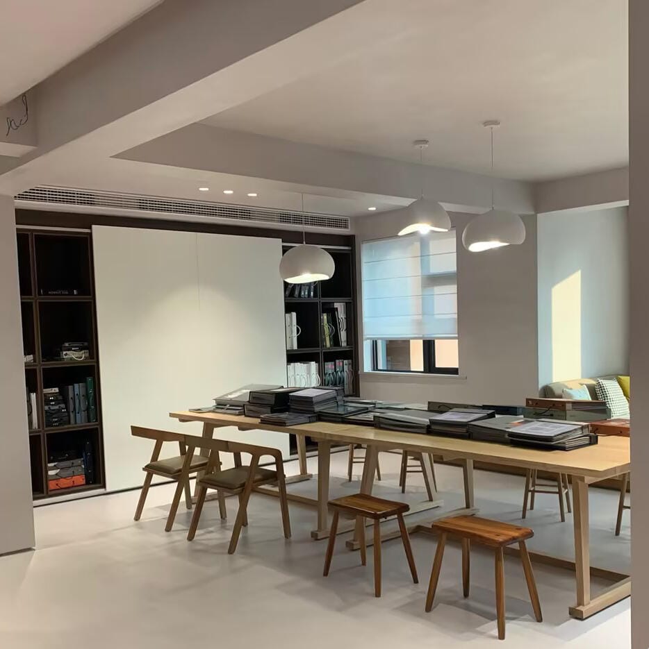 Customer photo review of Pendant Light Selene Halia, Moon-Inspired Dome Shade, E26, Grey or White