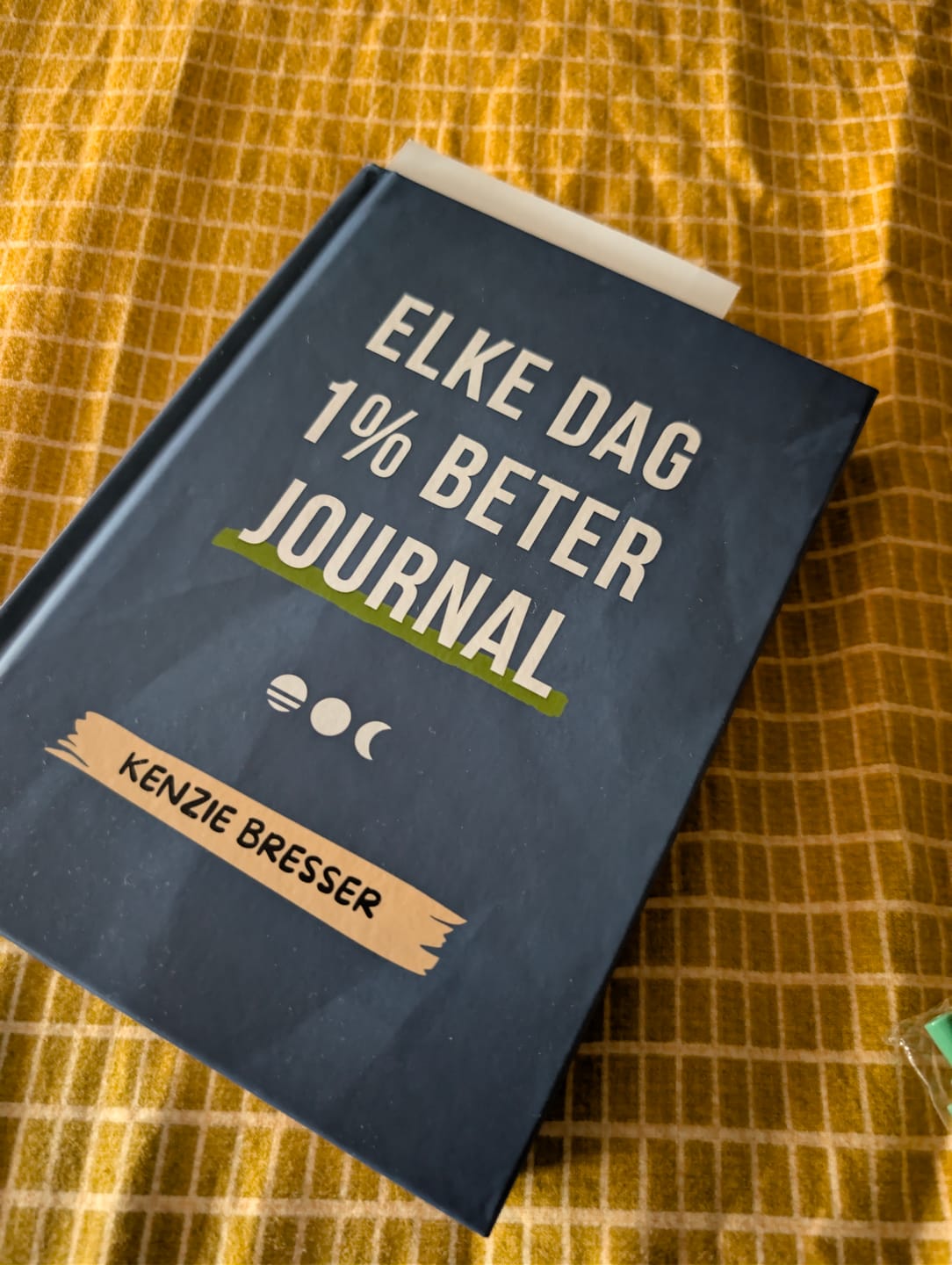Customer photo review of De Elke Dag 1% Beter Journal | Limited Edition