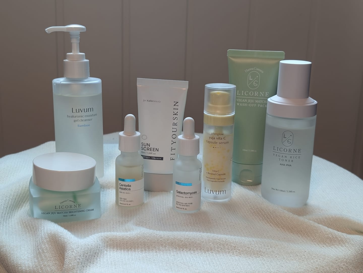 Customer photo review of Licorne Jeju Matcha Brightening Fuktighetskrem (50ml) - Reduser pigmentflekker