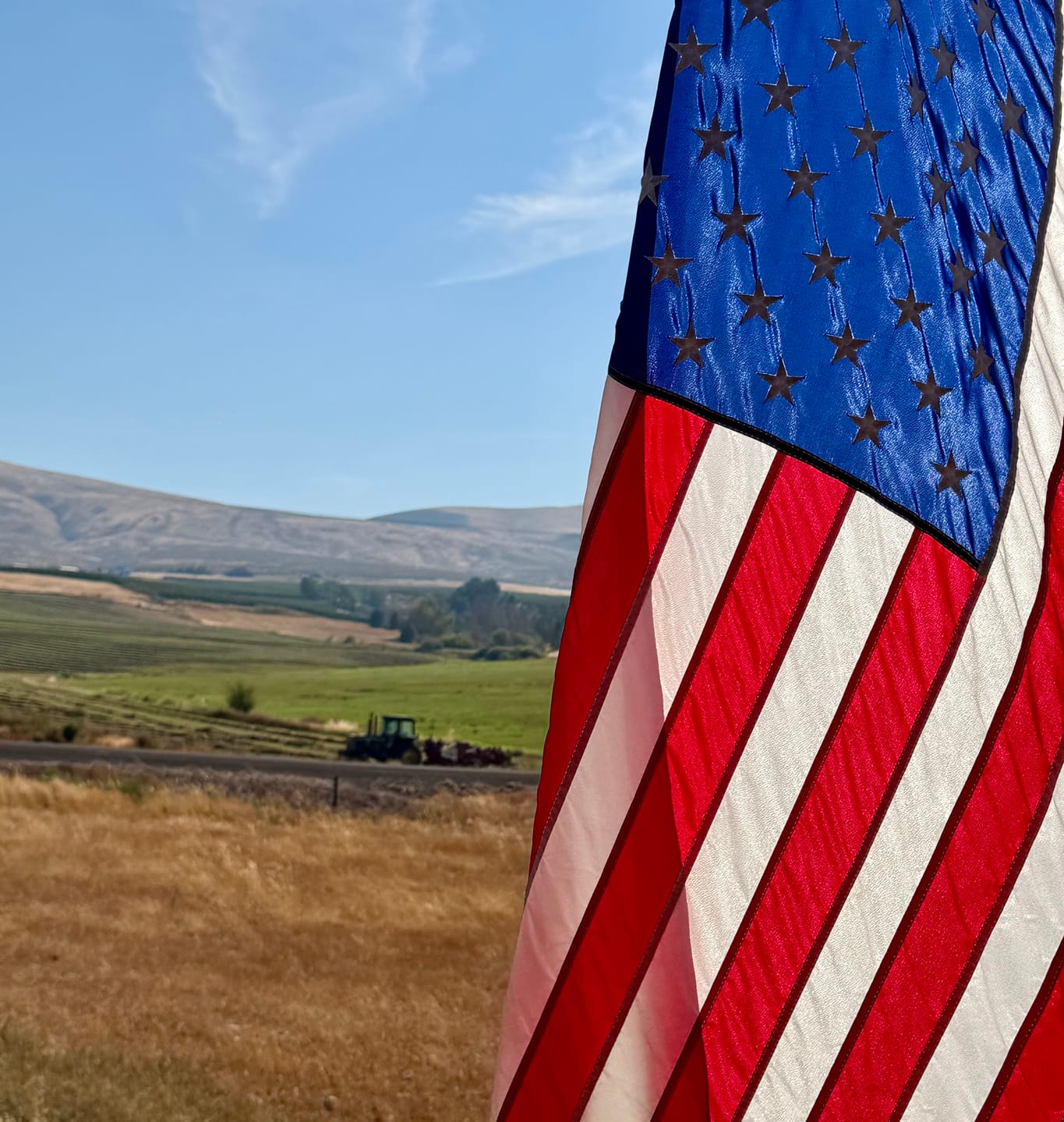 Customer photo review of 3' x 5' American Flag