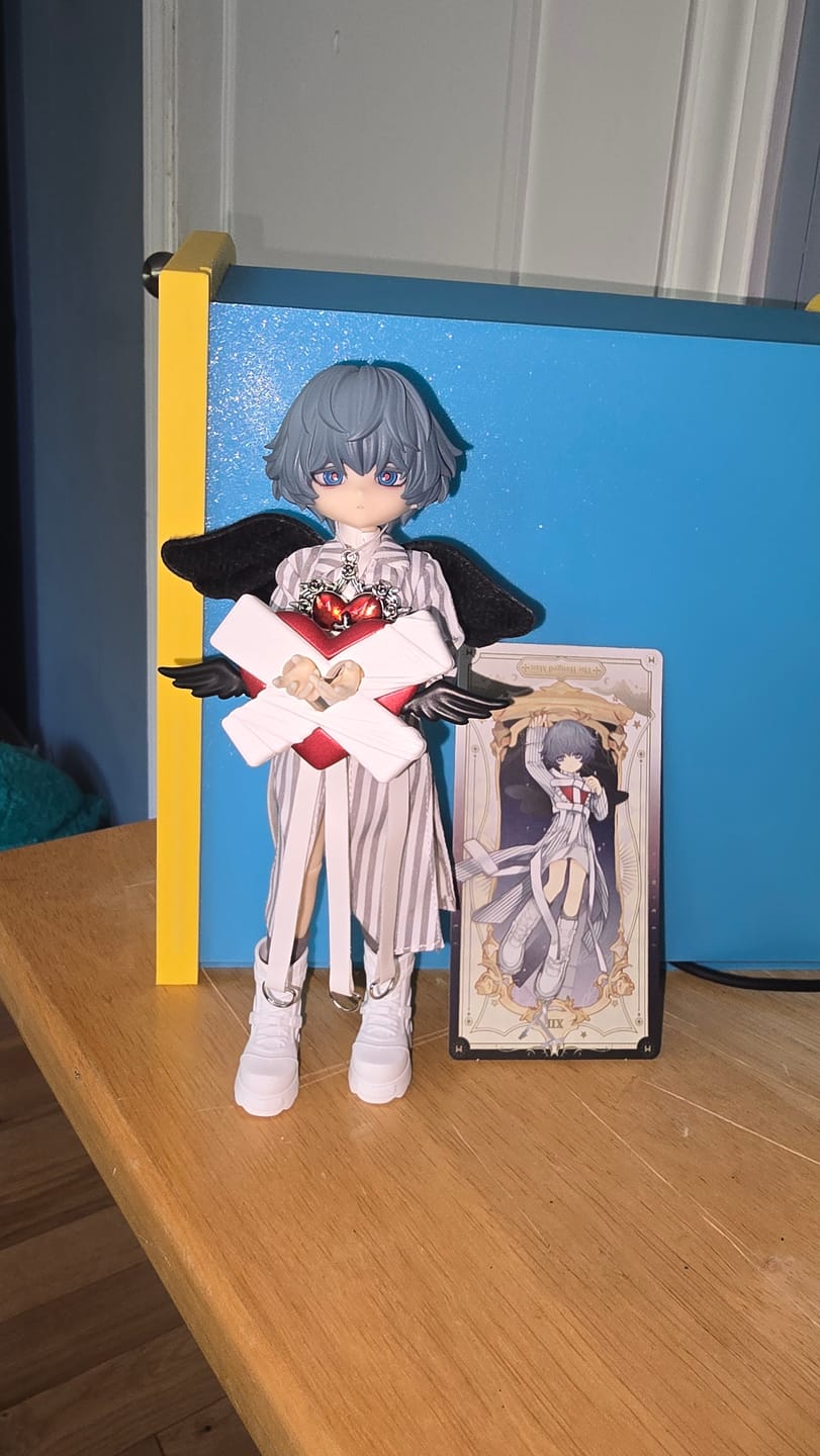 Customer photo review of Mita Tarot Series 1/8 Action Figure BJD Blind Box