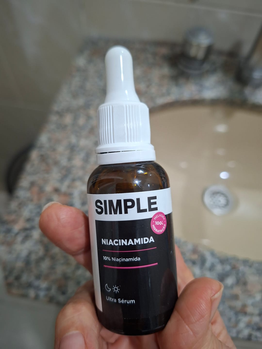 Customer photo review of Ultra Sérum Niacinamida
