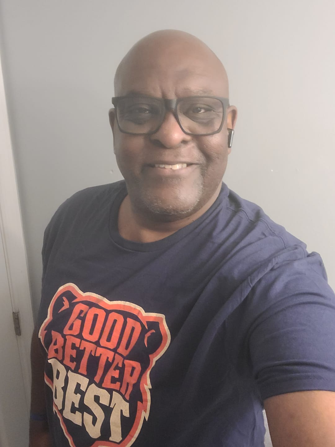 Customer photo review of Good Better Best T-Shirt