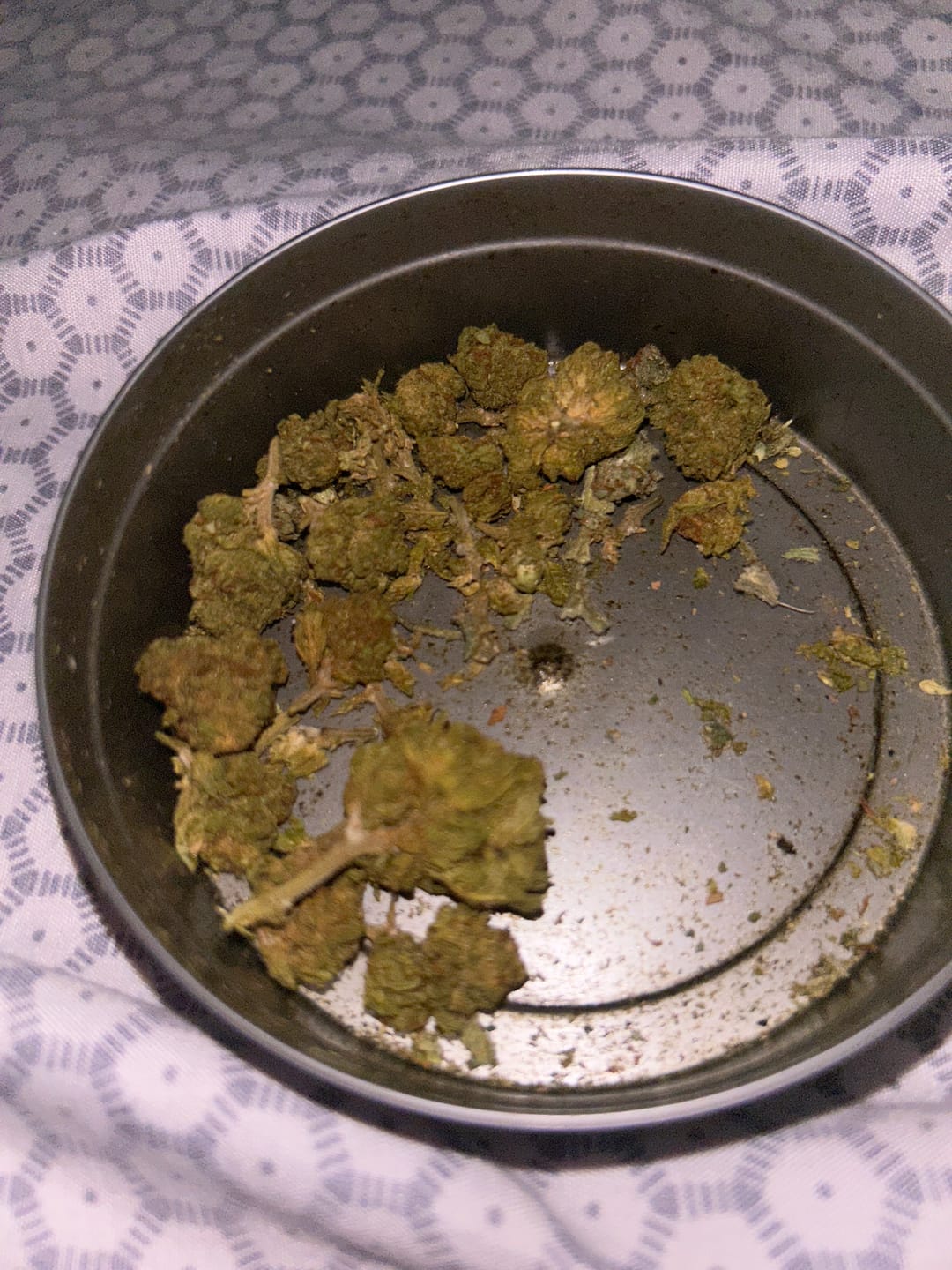 Customer photo review of Blackout Berries THCA Flower Ounce (28g)