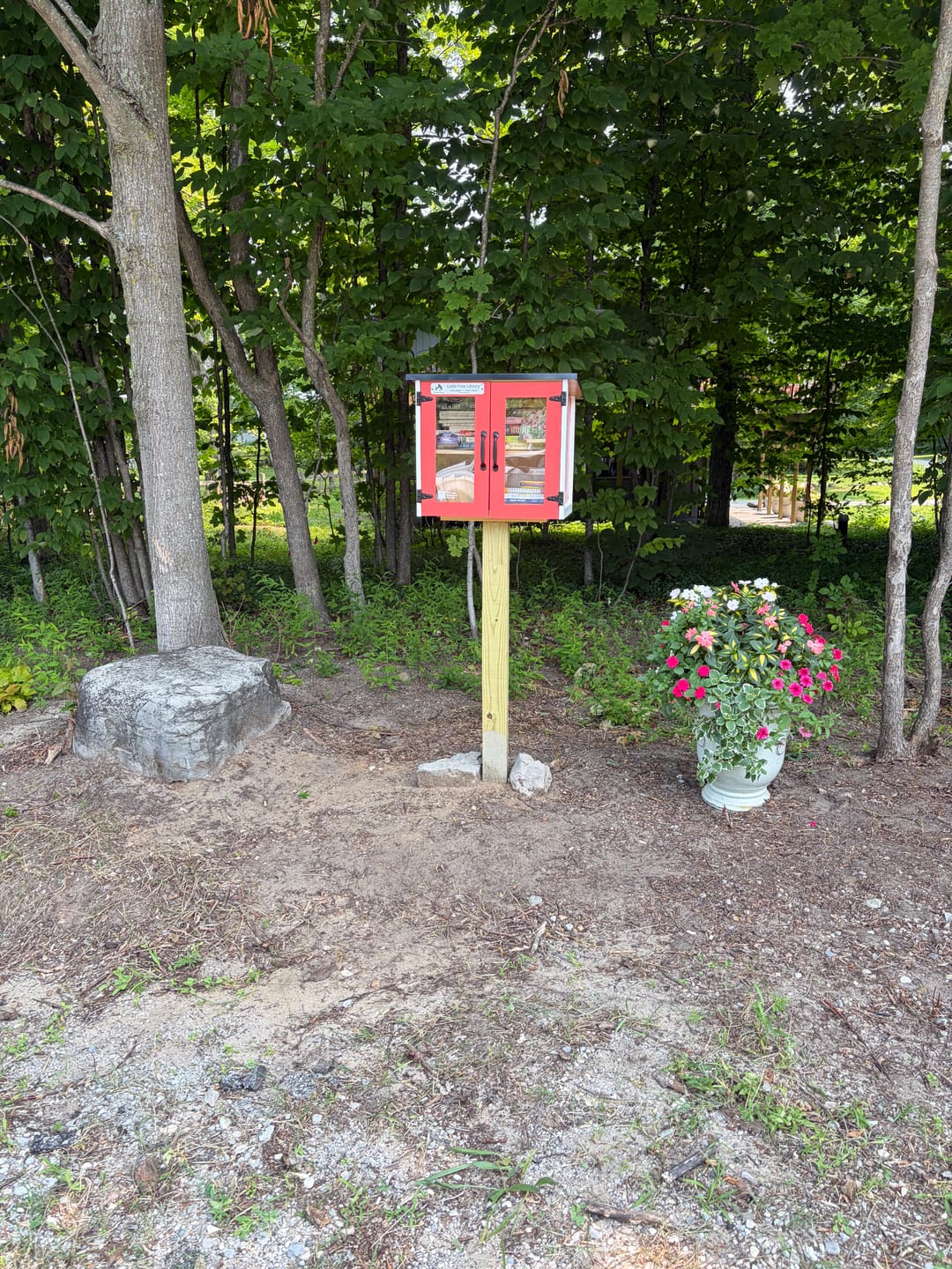 Customer photo review of Little Free Library Official Charter Sign