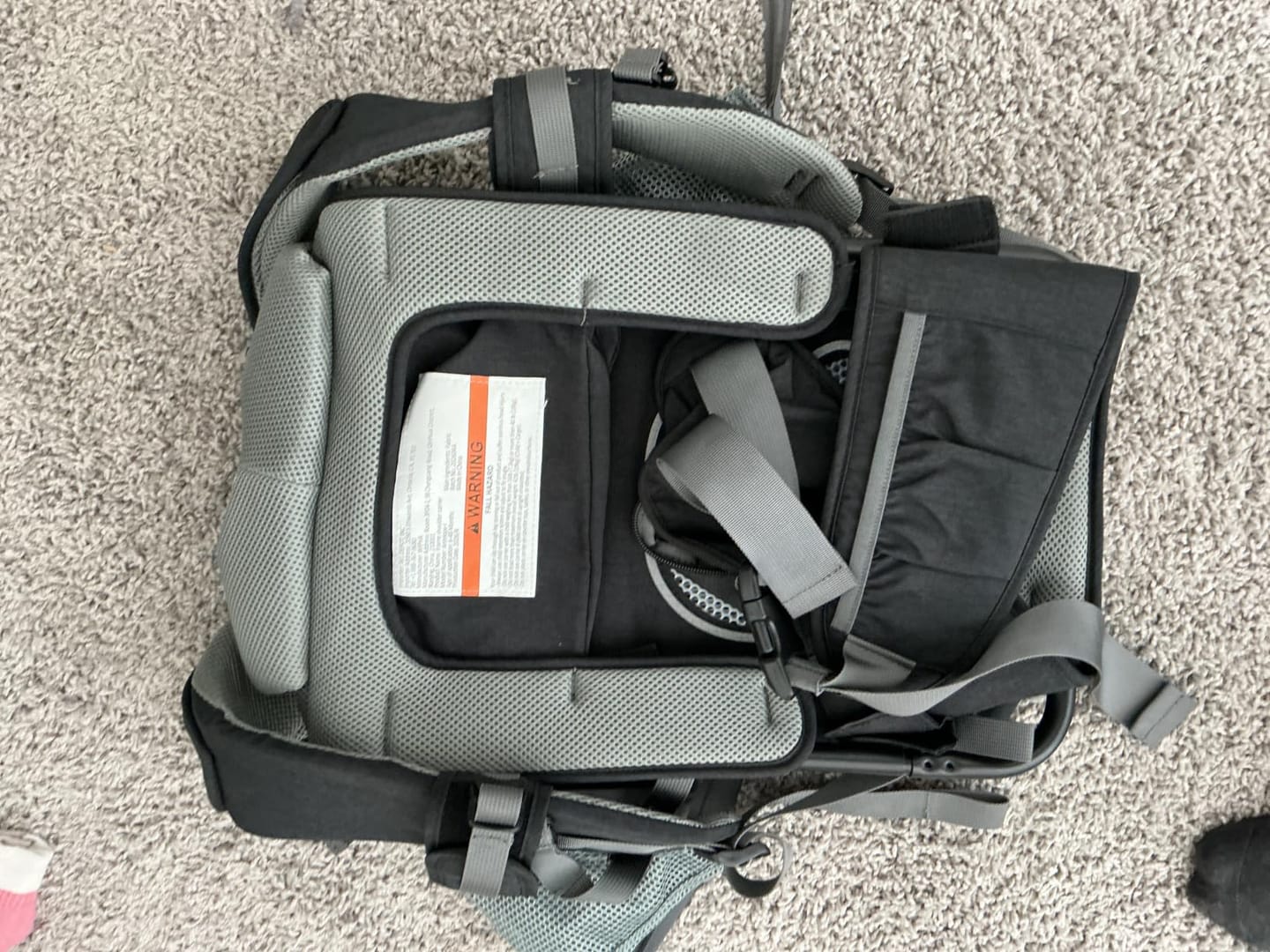 Customer photo review of MotionSeat™ Shoulder Carrier
