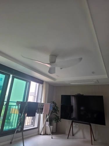 Customer photo review of Vintage Home Ceiling Fan – 60 Inch DC Motor with Remote