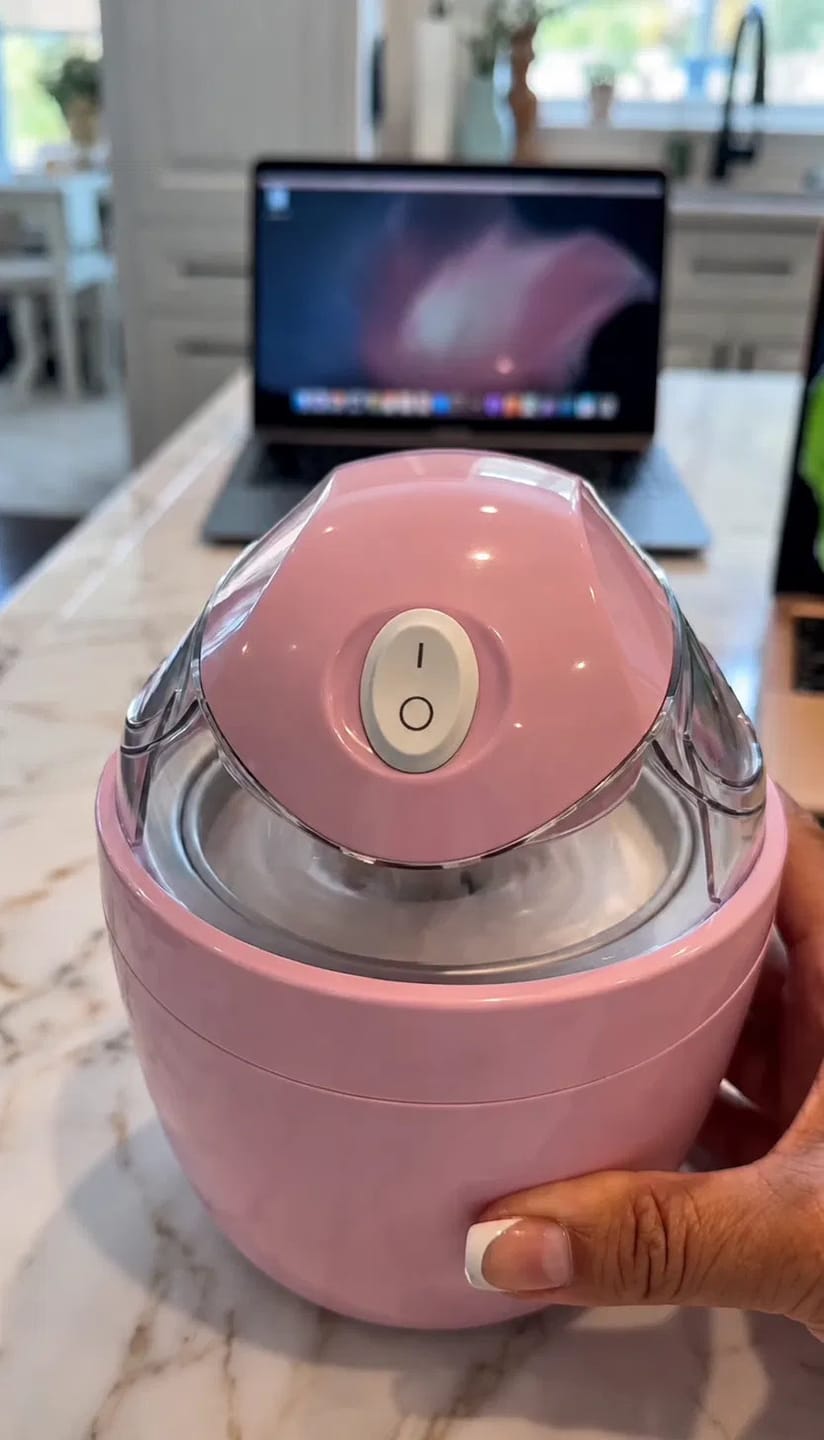 Customer photo review of Ice cream maker