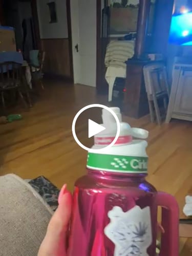 Customer video review of Frosted Pink Refresher