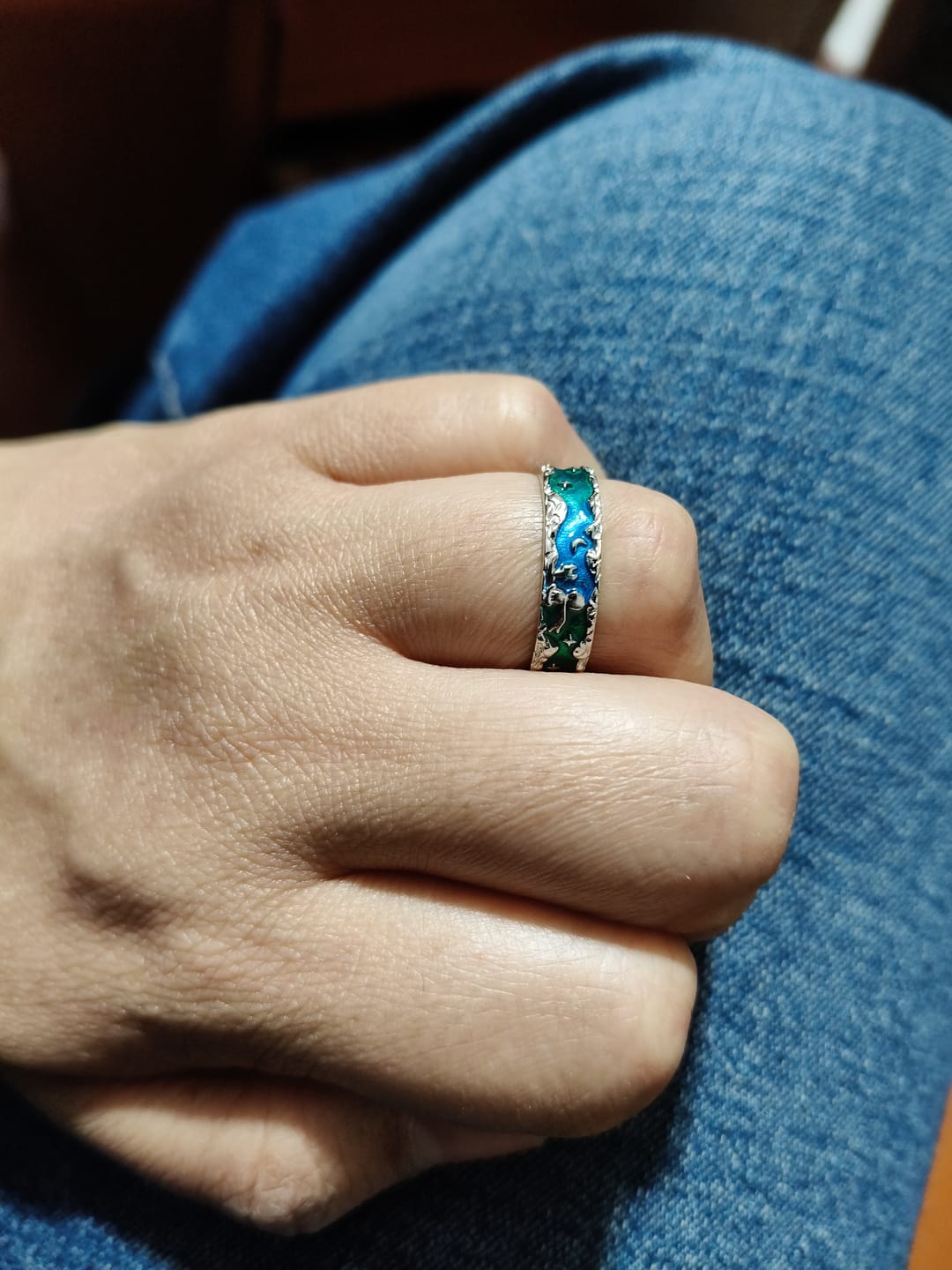 Customer photo review of Anillo "El Principito" - Plata .925