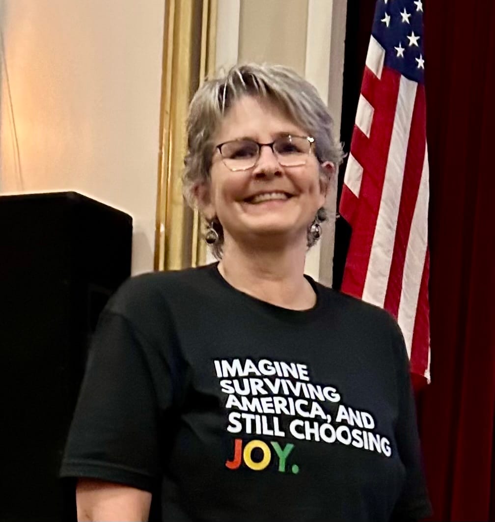 Customer photo review of Vote Like Only Their Lives Matter Unisex T-shirt