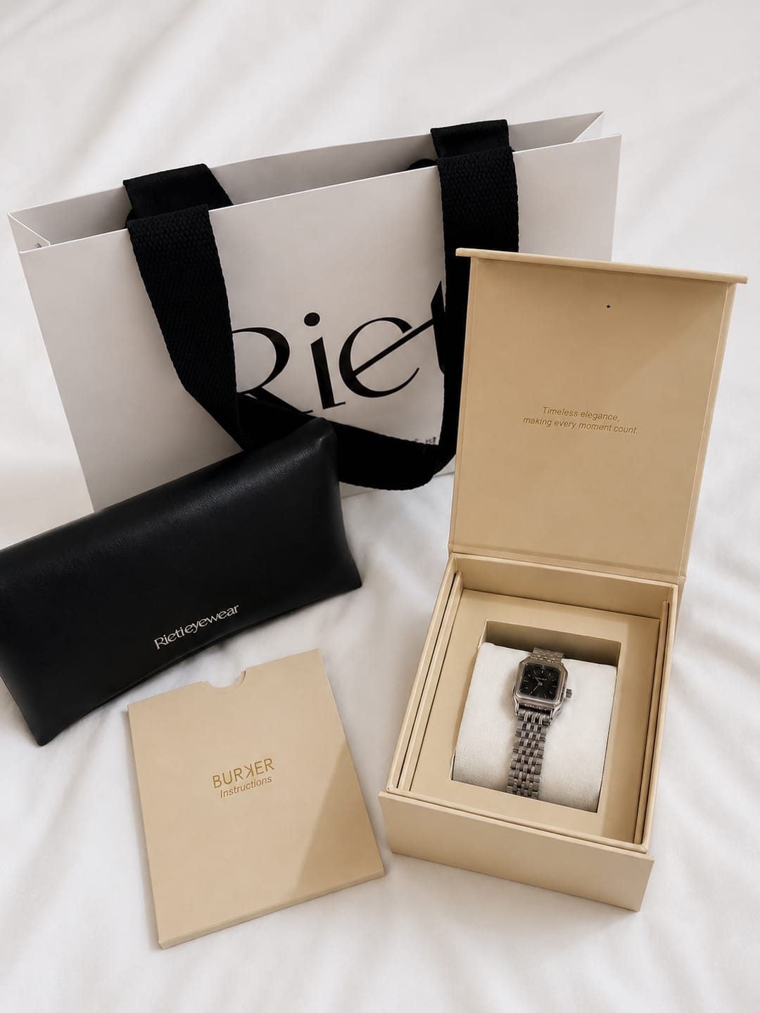 Customer photo review of Macy Petite Silver Black