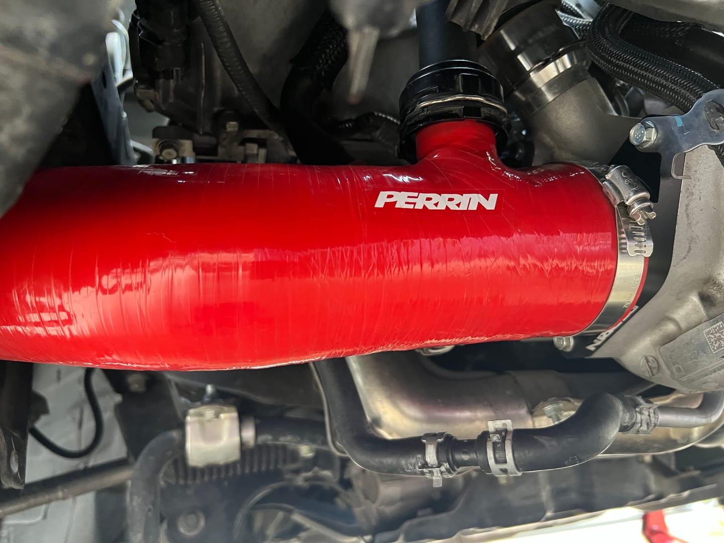 Customer photo review of Turbo Inlet Hose for 2022-2026 WRX, Outback XT, Wilderness, Legacy XT, Ascent