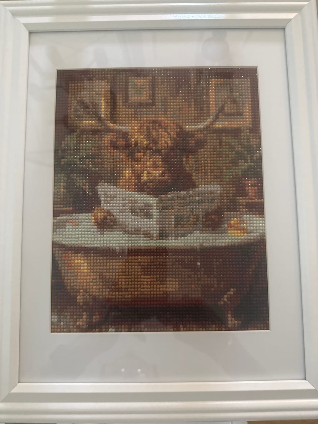 Customer photo review of Highland Bubble Reader (Diamond Painting)