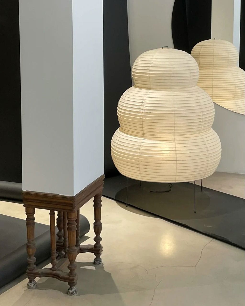 Customer photo review of Table Lamp, Xuanzhi, Handmade Mulberry Paper Shade, E26/E27, Plug-In