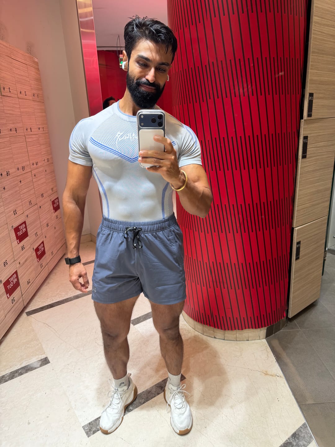 Customer photo review of 101 Bodybuilding Short Shorts