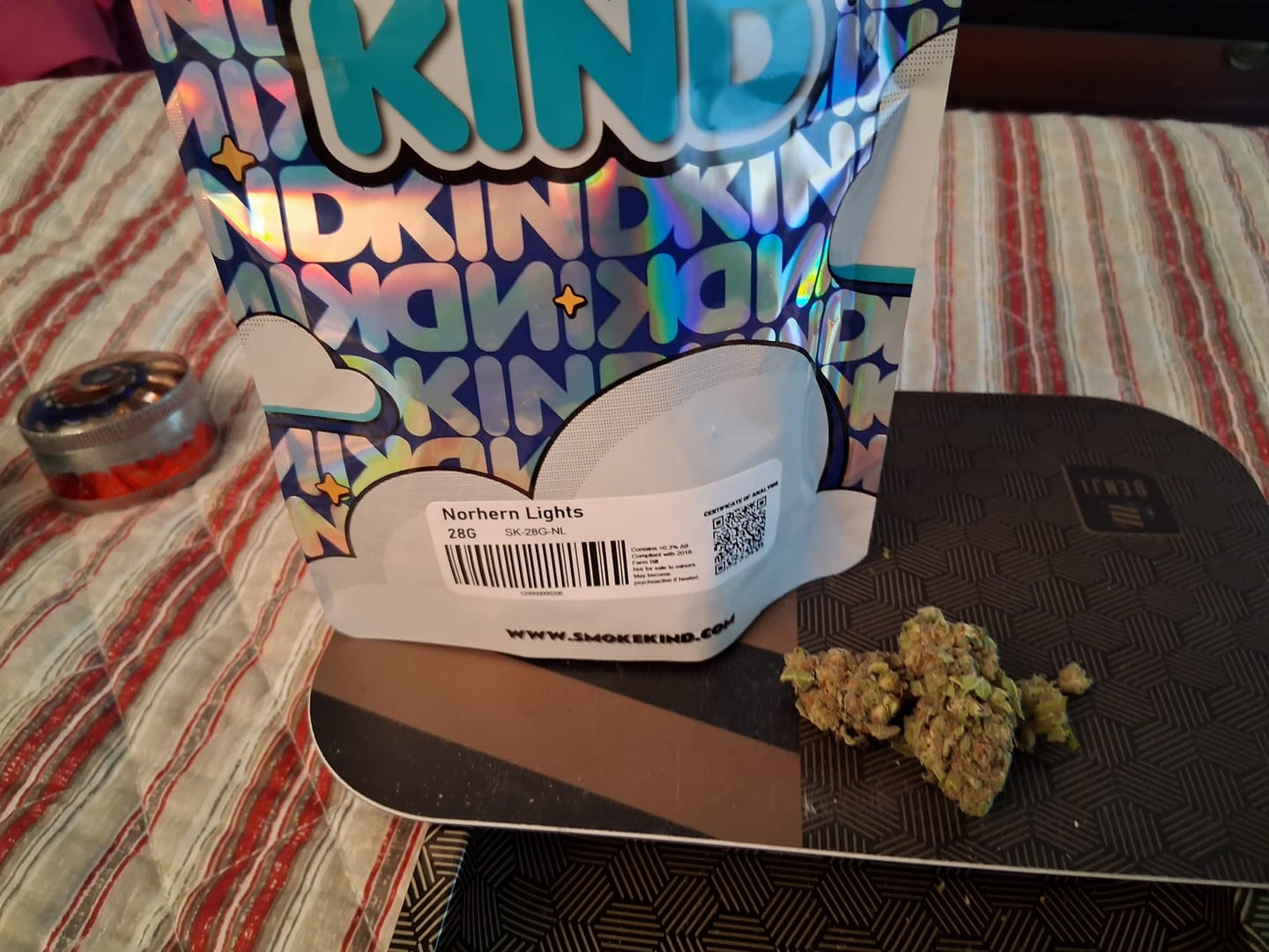 Customer photo review of Northern Lights - 28 Grams - Indica