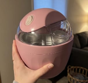 Customer photo review of Ice cream maker