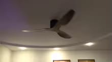 Customer photo review of Home Retro Ceiling Fan – 45/52 Inch DC Motor with Remote
