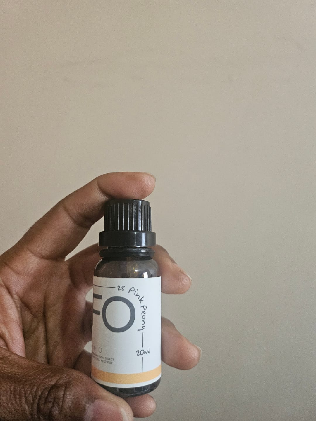 Customer photo review of Pink Peony Fragrance Oil