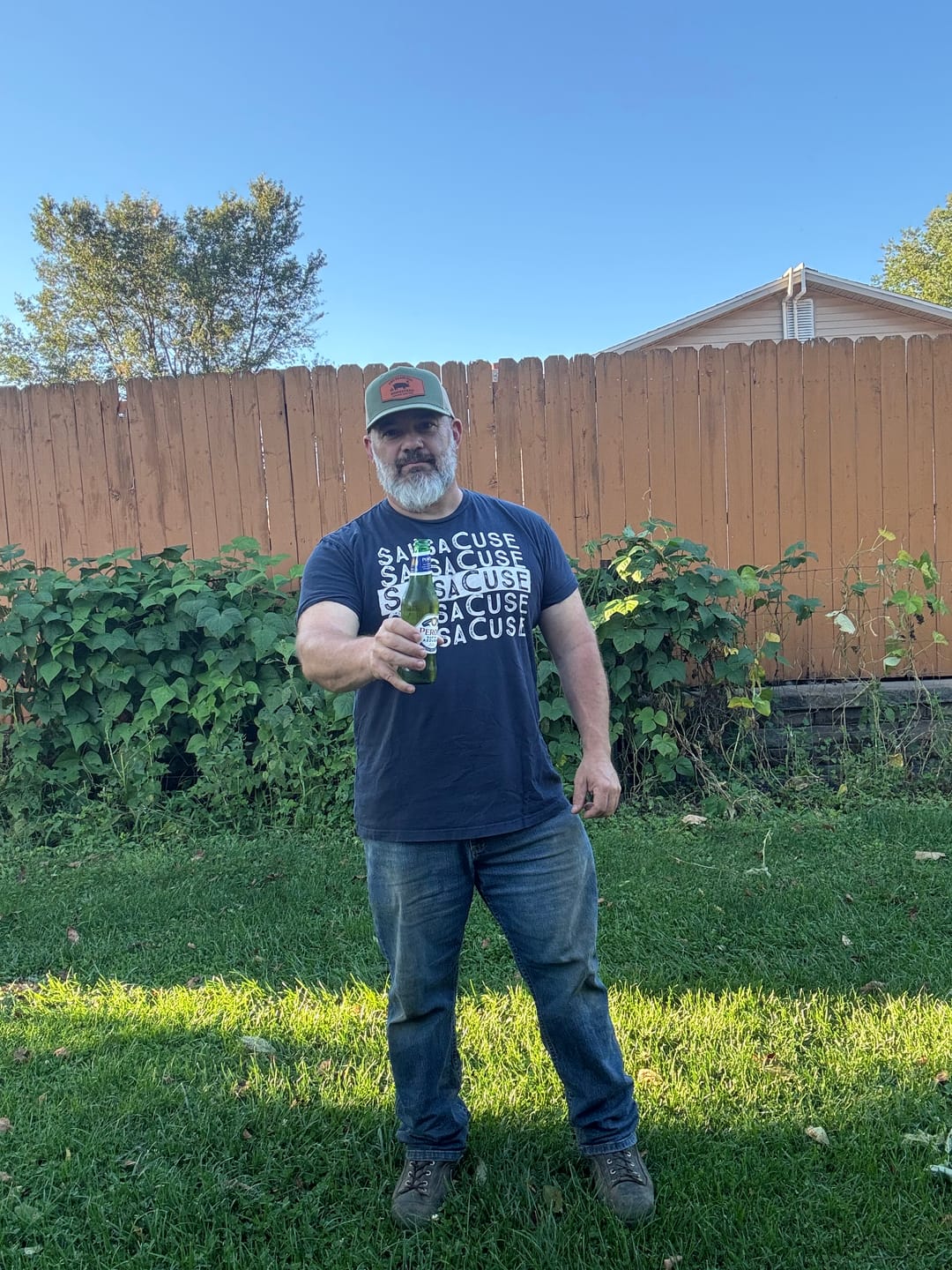 Customer photo review of Richardson 112 Custom Leather Patch Hats