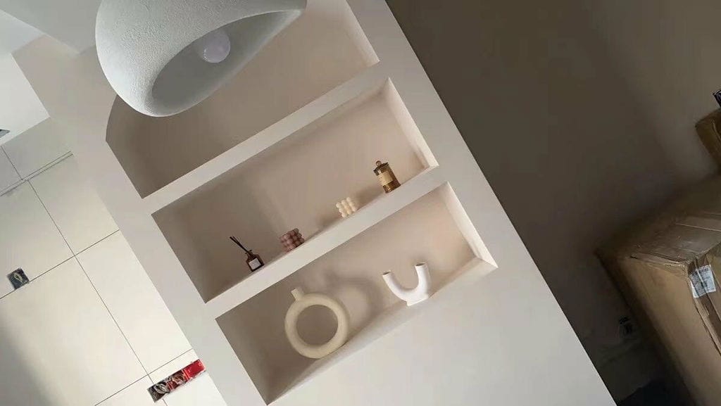 Customer photo review of Pendant Light, Nubia Cloud Sphere, Polystyrene Shade, E26 LED