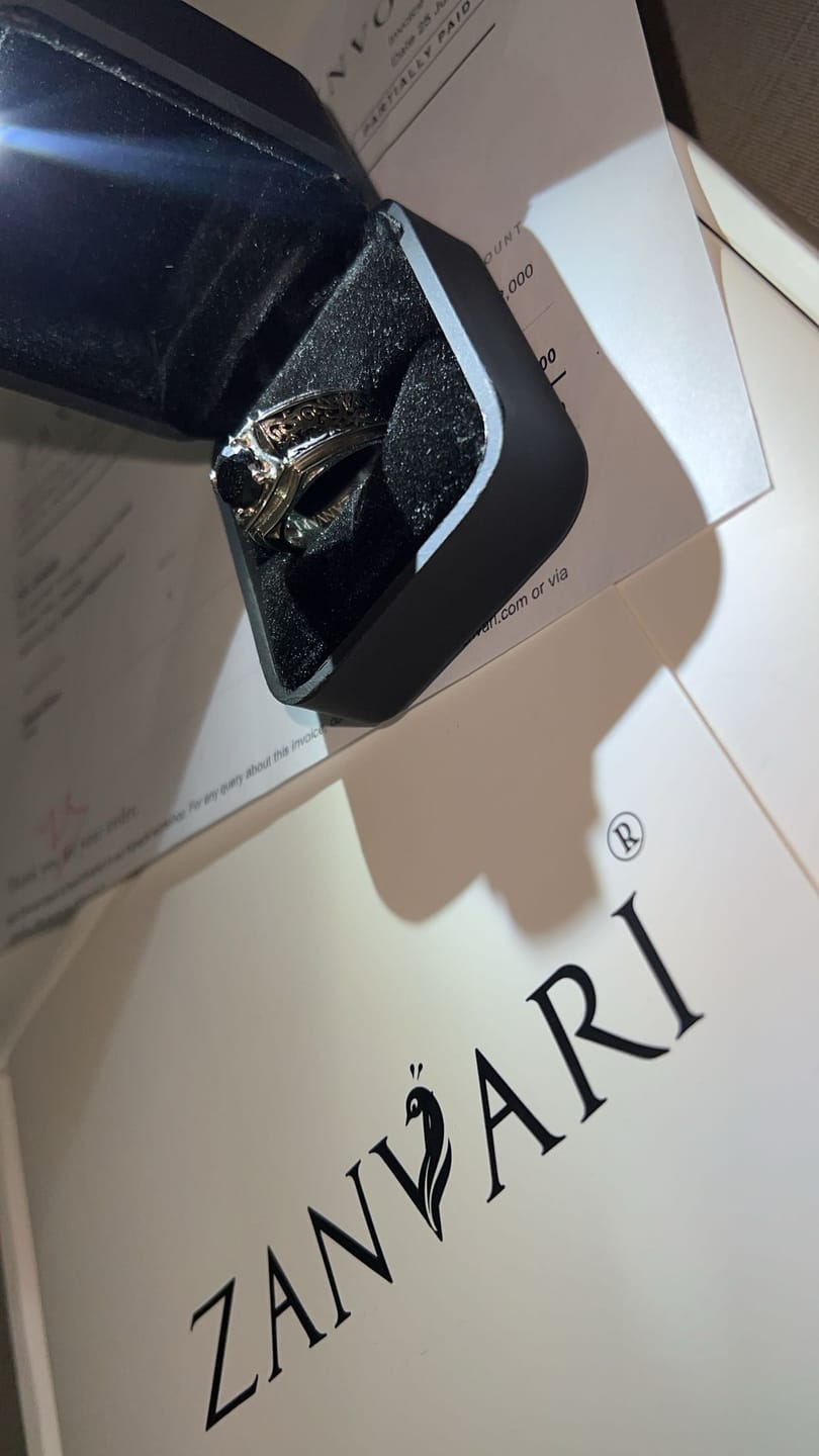 Customer photo review of Gilded Zircon