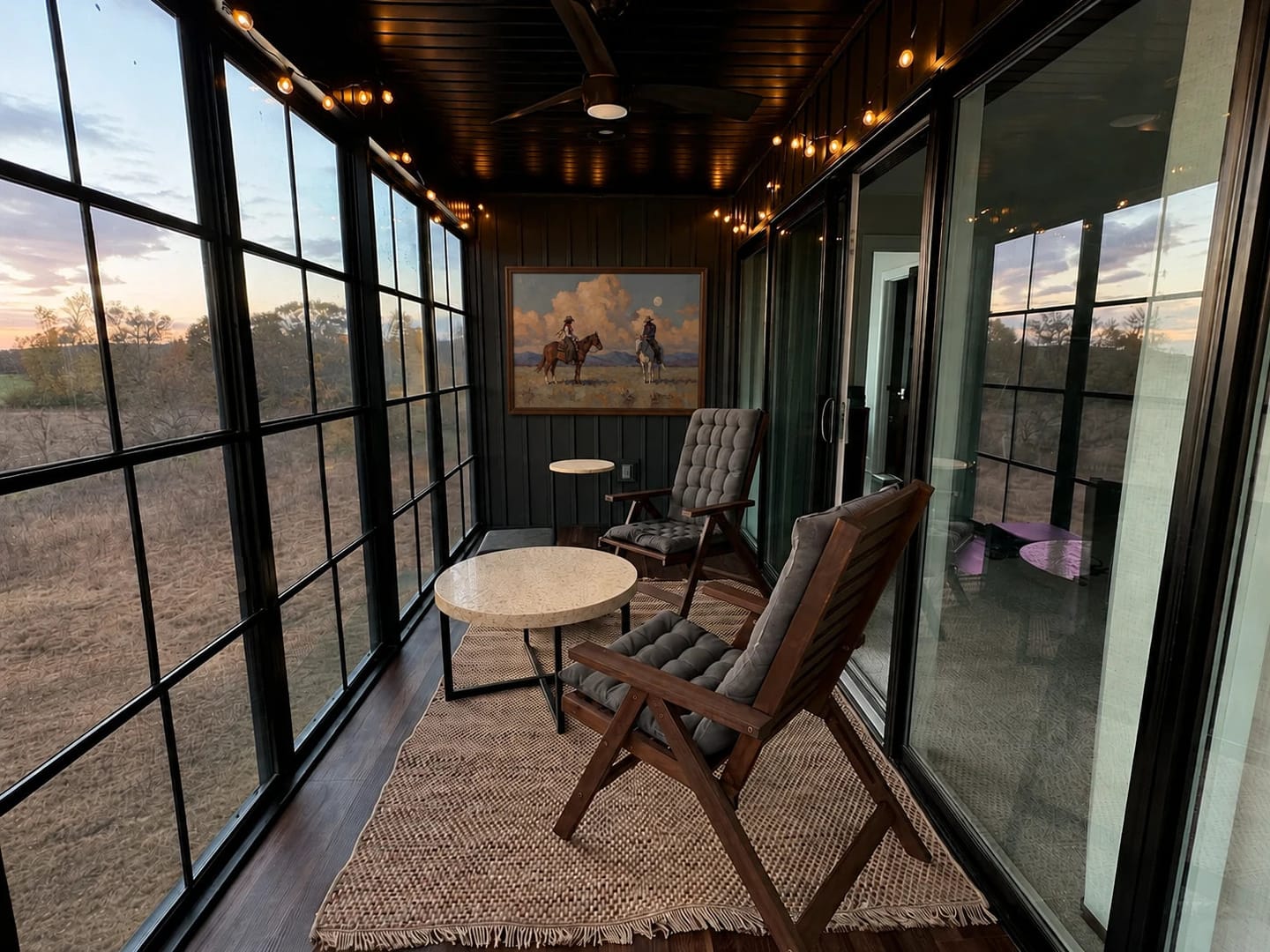 Customer photo review of Western Landscapes Art｜Riders Beneath the Desert Moon