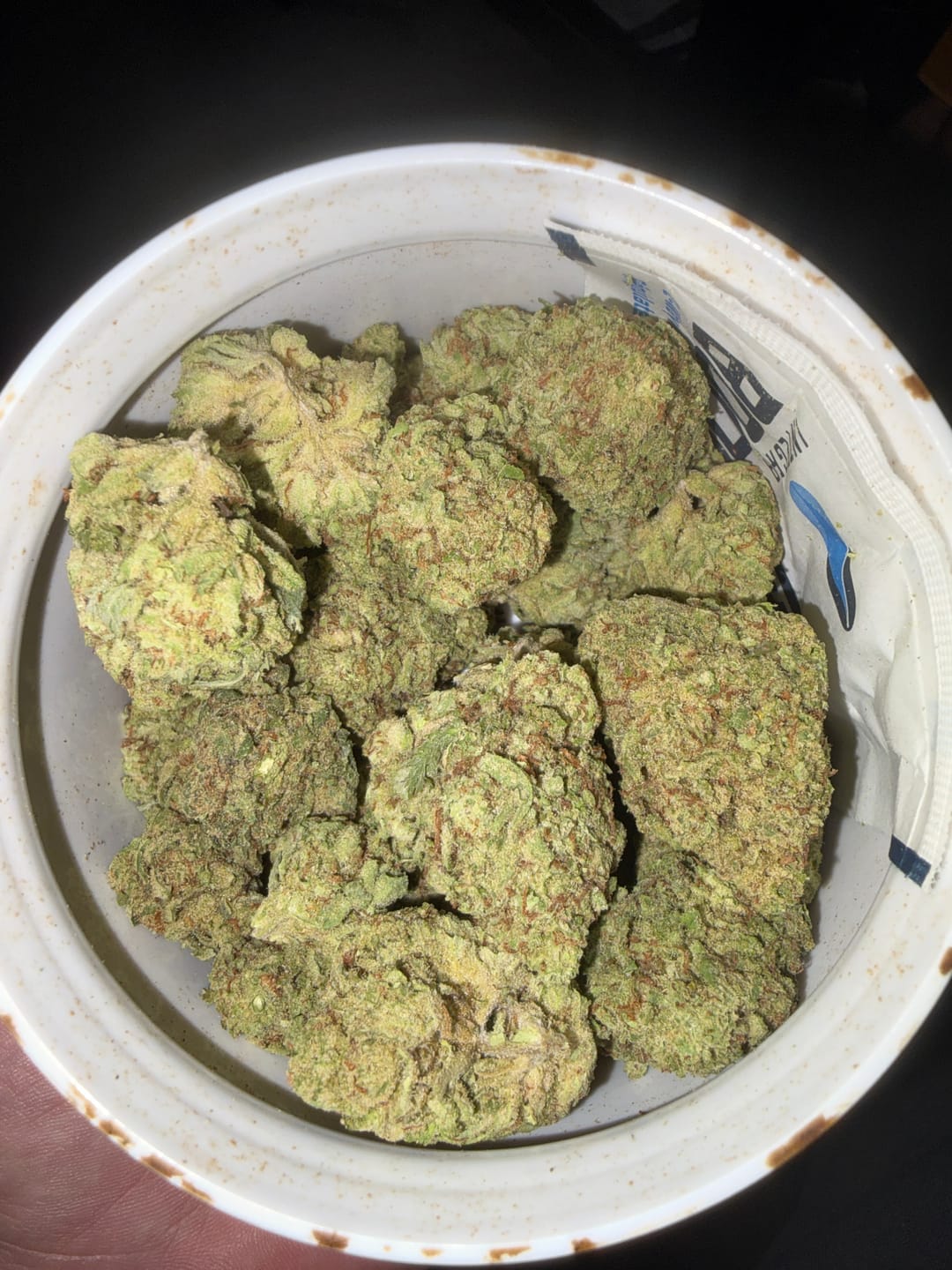 Customer photo review of Strawberry Cough THCA Flower