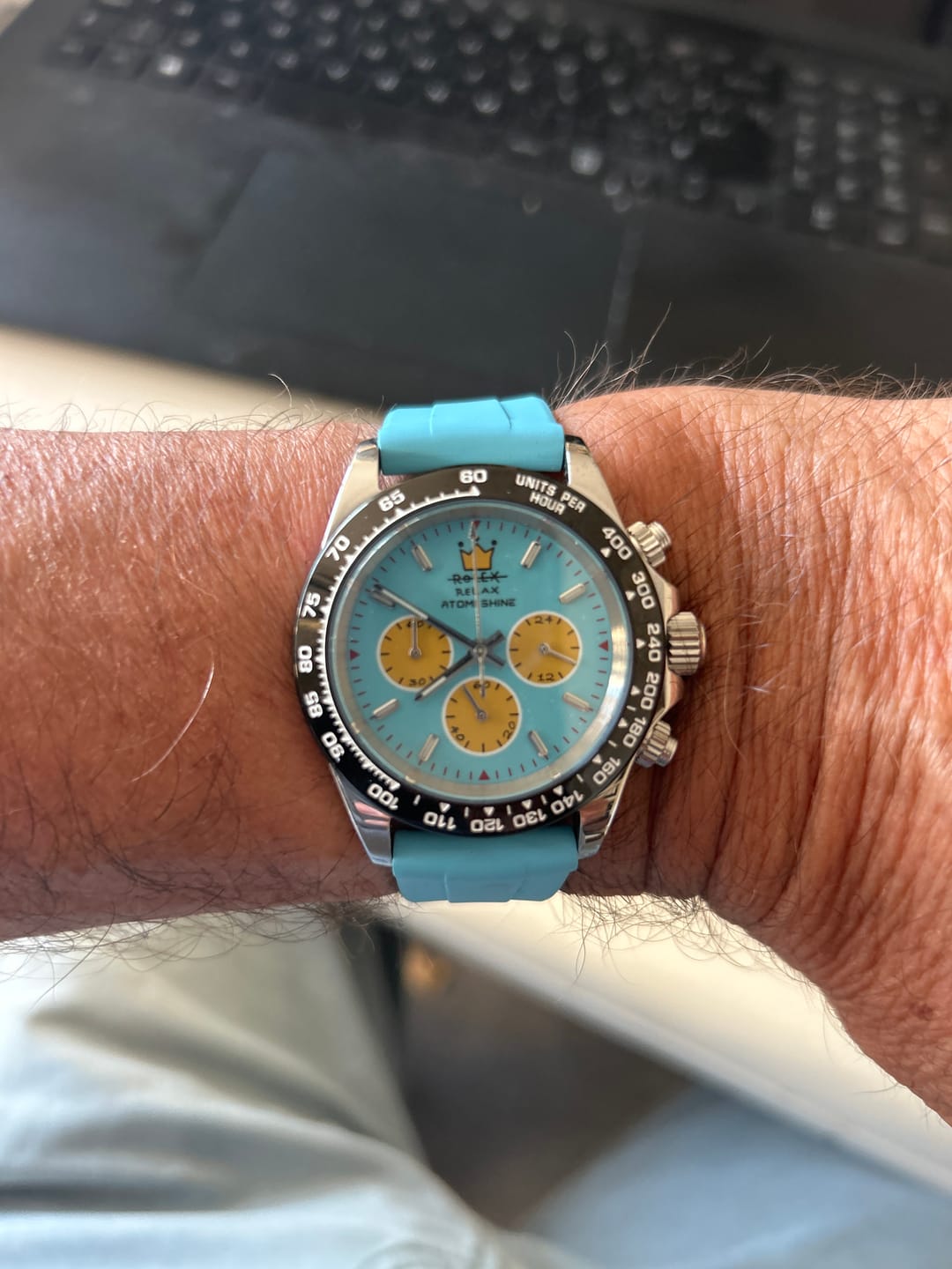 Customer photo review of VELOCIREX FLUORO WATCH