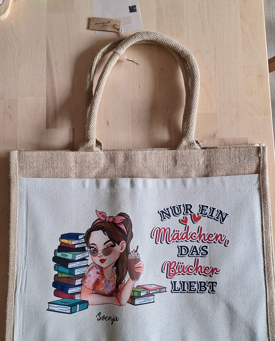Customer photo review of Summervibes - Personalisierte Tasche für den Strand