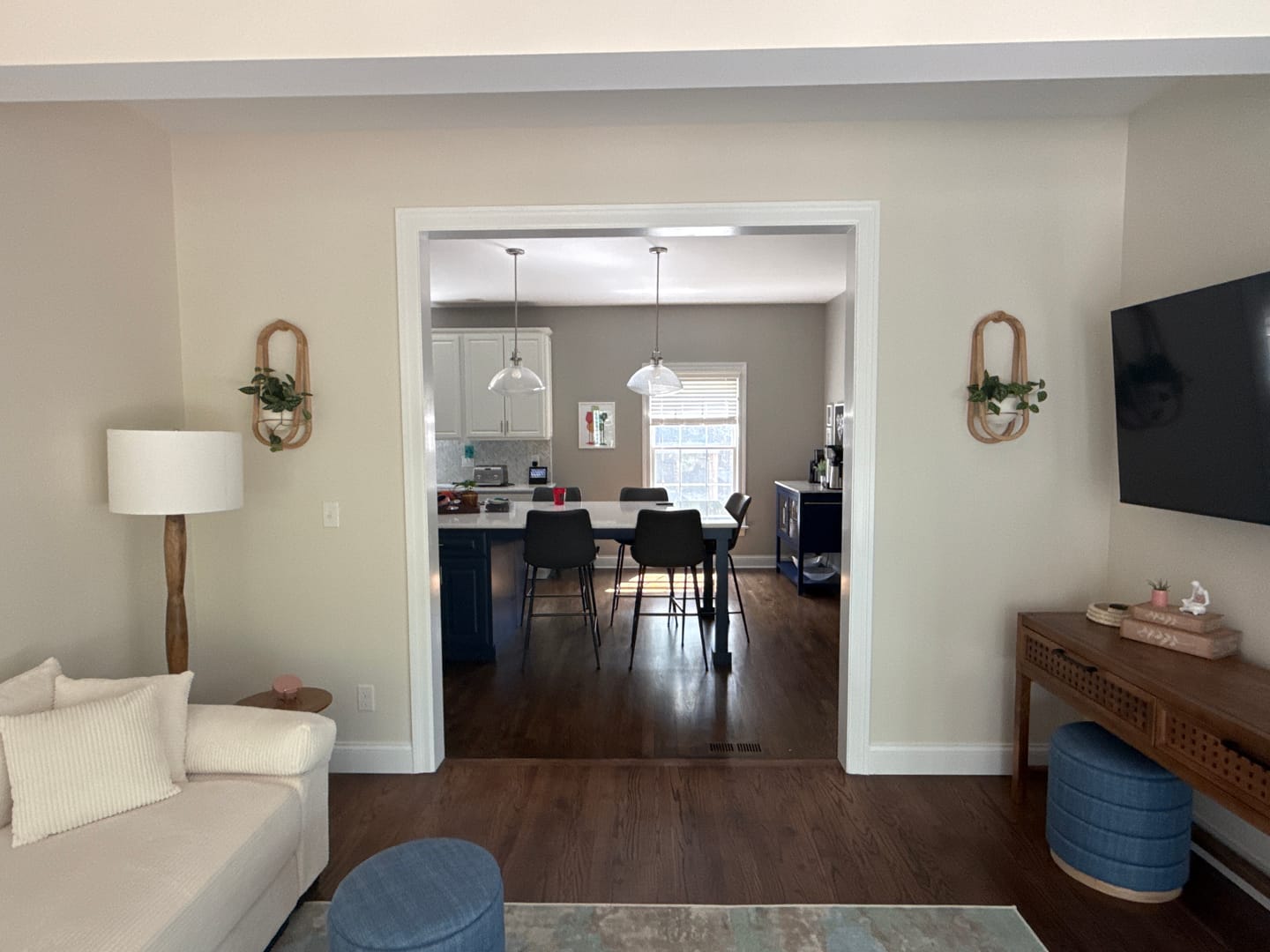 Customer photo review of Frame Wall Planter + Pot Duo
