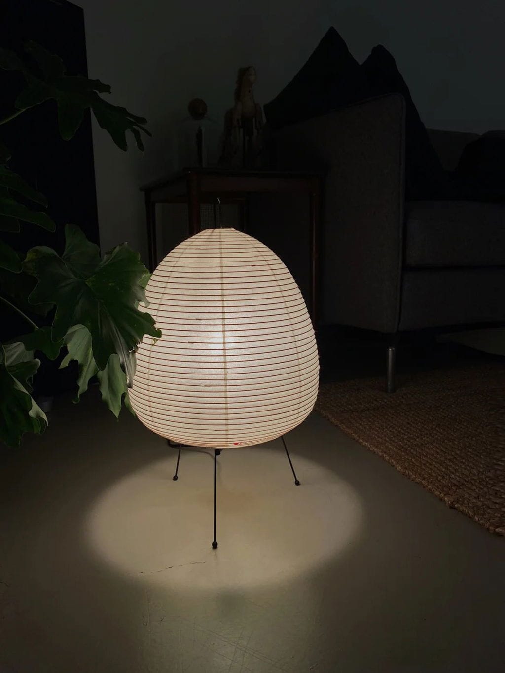 Customer photo review of Table Lamp, Xuanzhi, Handmade Mulberry Paper Shade, E26/E27, Plug-In