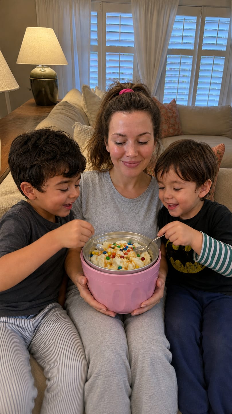Customer photo review of Ice cream maker