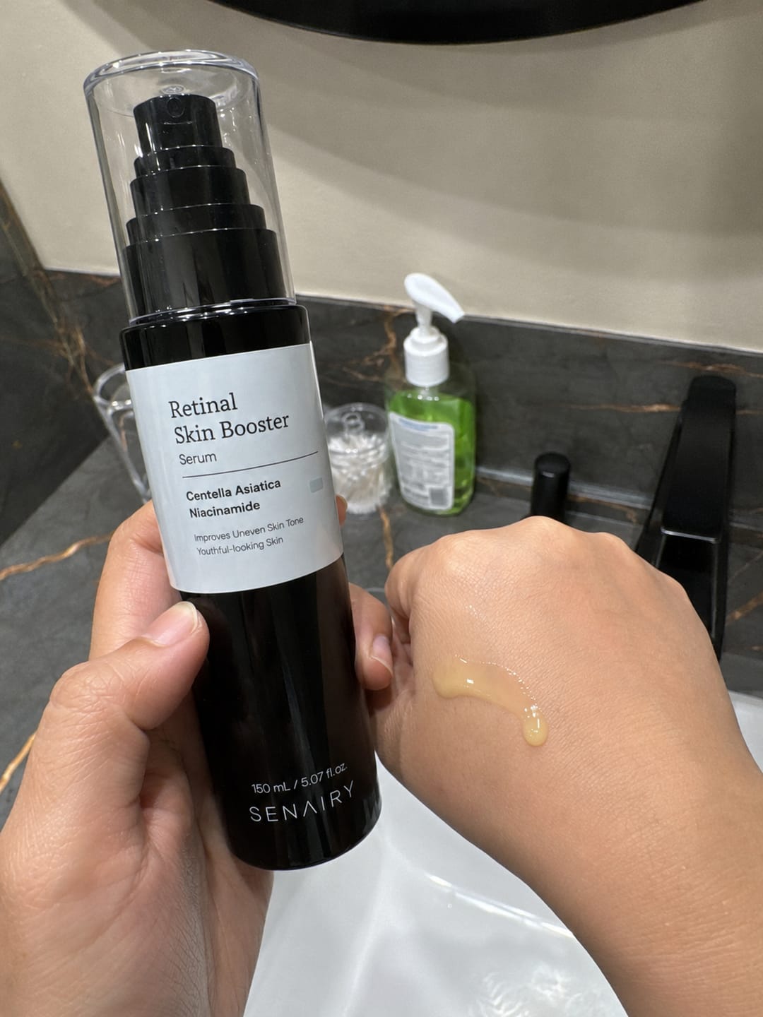 Customer photo review of Senairy Retinal Stretch Mark Serum