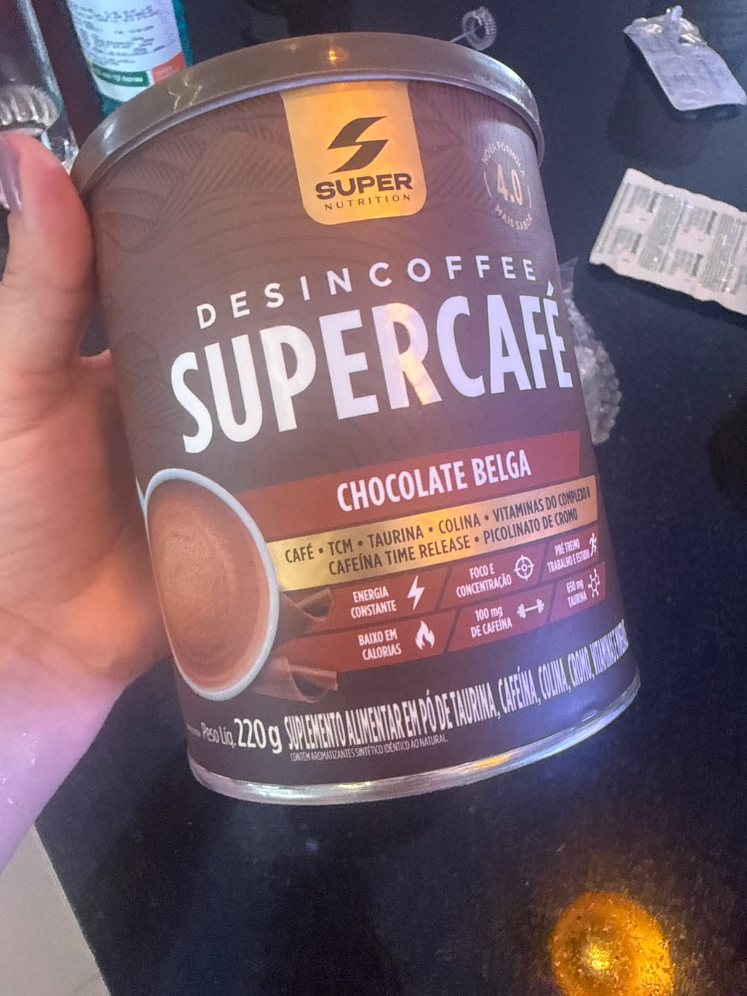 Customer photo review of Supercafé Caramelo Flor Sal