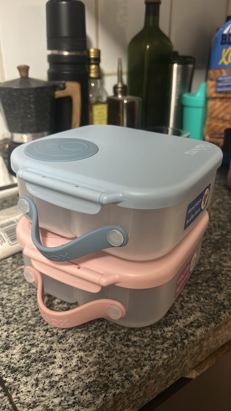 Customer photo review of Mini Lonchera b.box