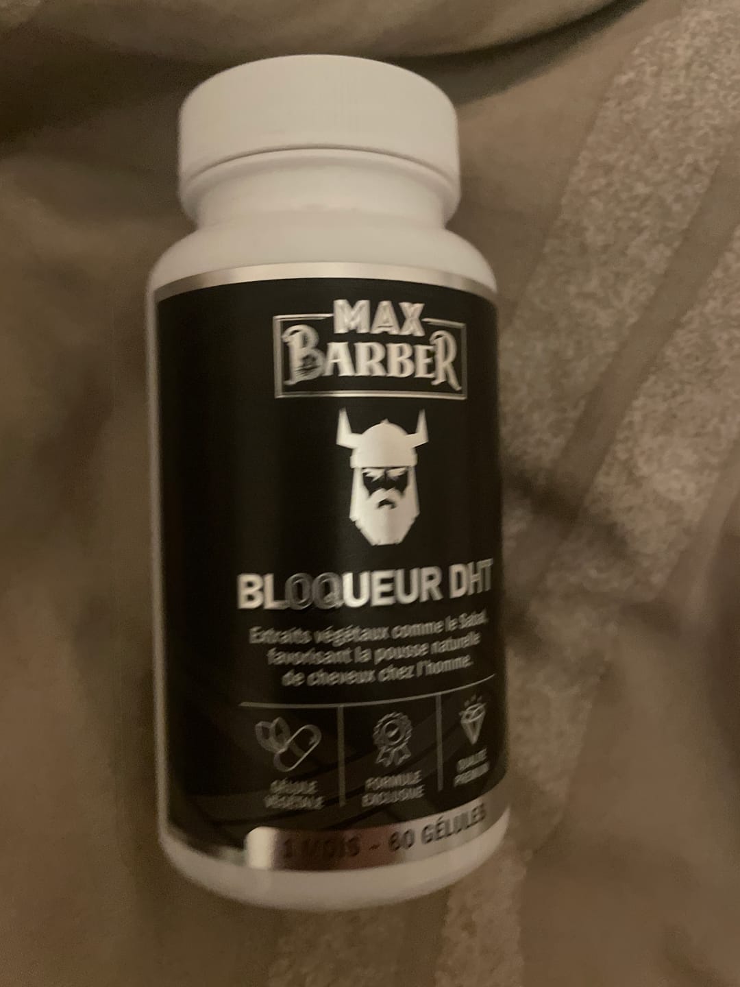 Customer photo review of DHT Blocker : Bloqueur de DHT Naturel | Saw Palmetto 320 mg | Max-Barber