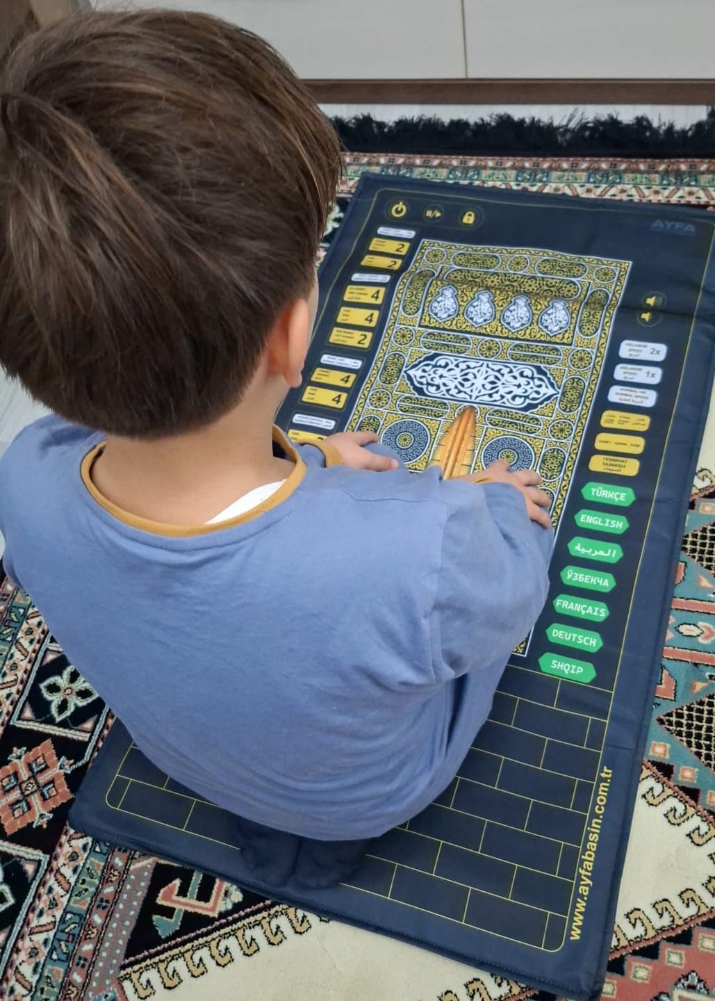 Customer photo review of Tapis de prière